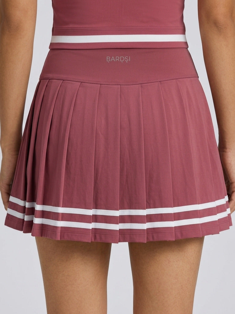 Stripe Court Set — Truffle