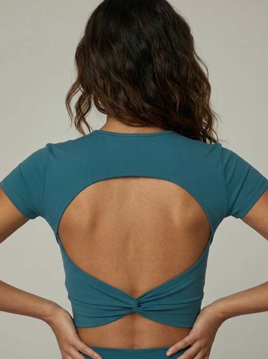 Open Back Tee