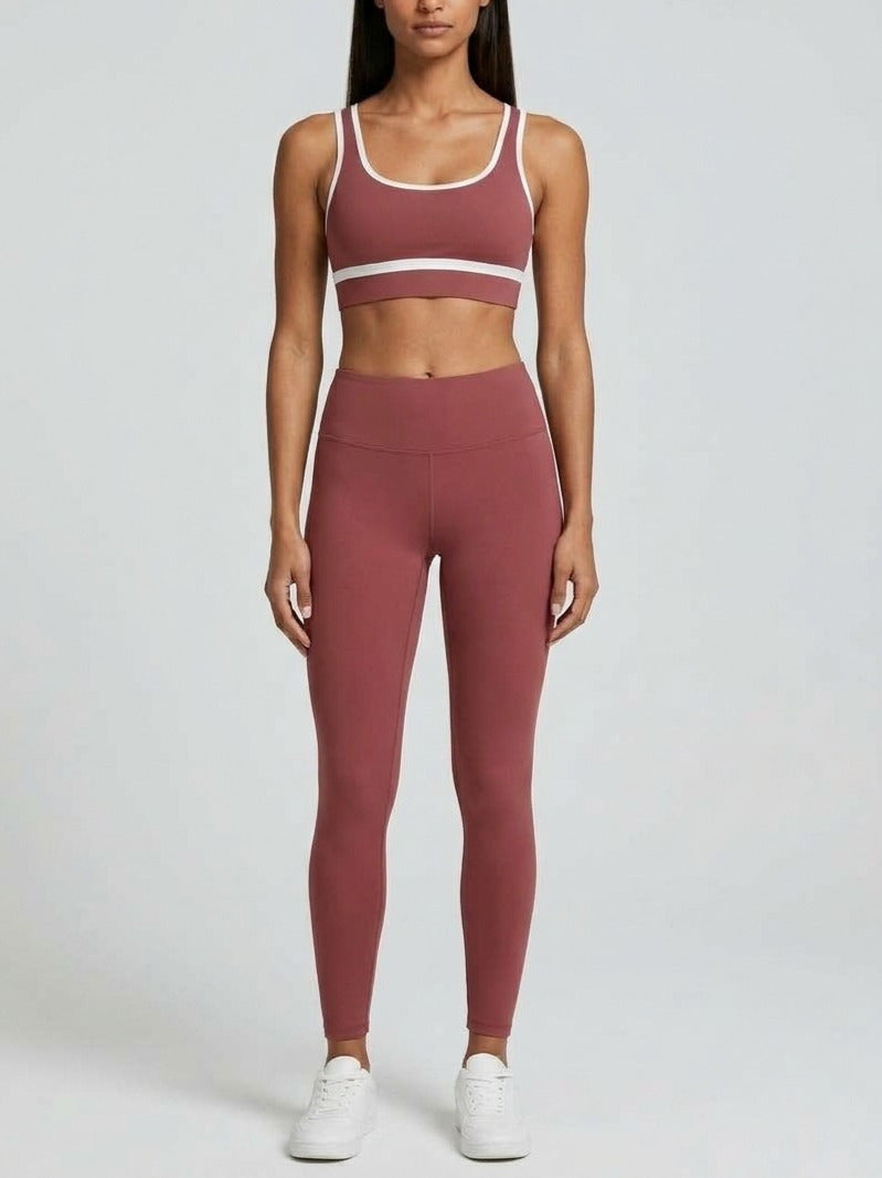 Trim Bra & Leggings Set