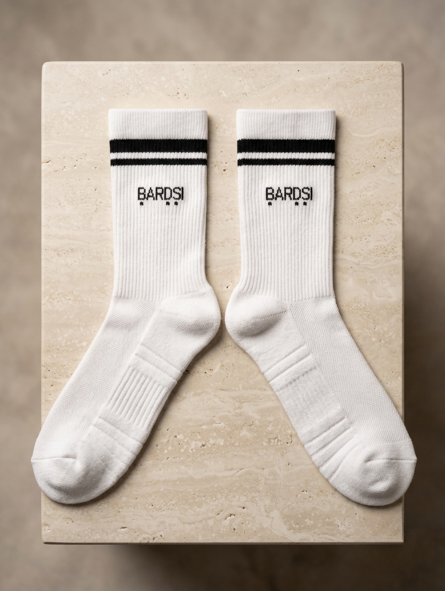 BARDSI Socks — White