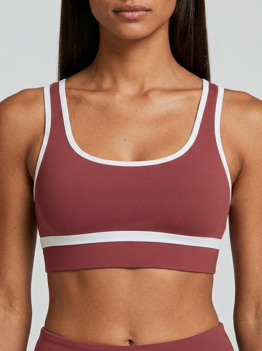 Trim Sports Bra - Stripe