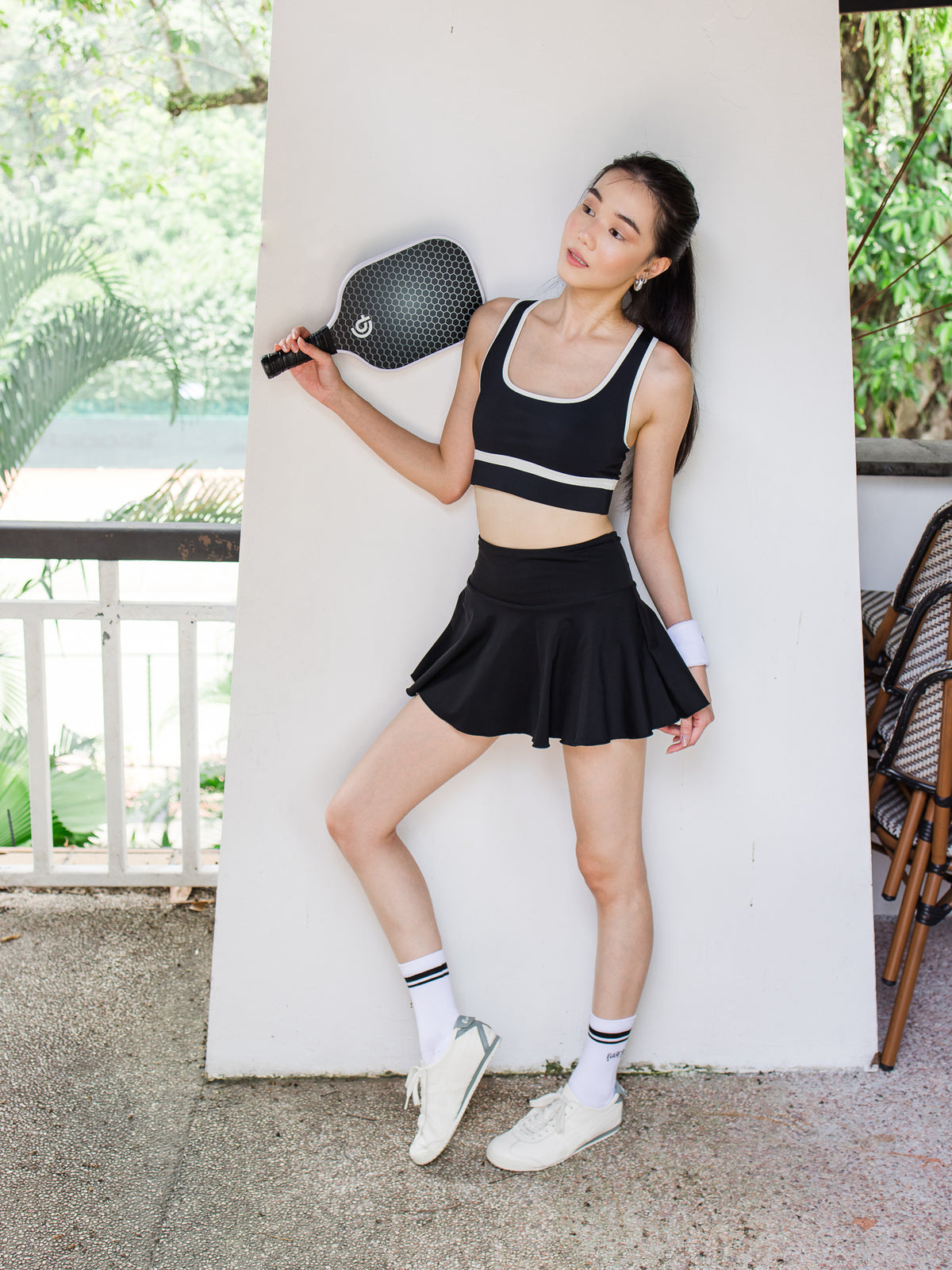 Trim Sports Bra - Stripe