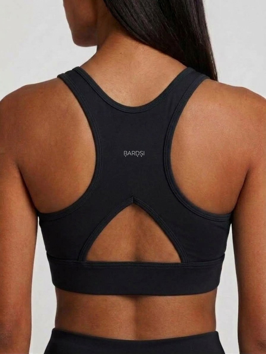Trim Sports Bra — Plain