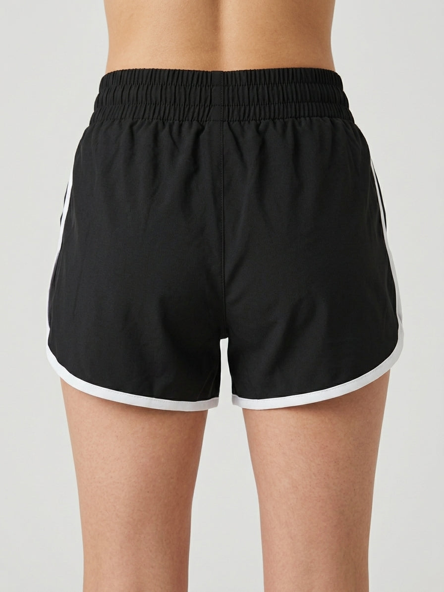 Stripe Hem Shorts