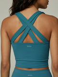 Cross Back Crop Tank