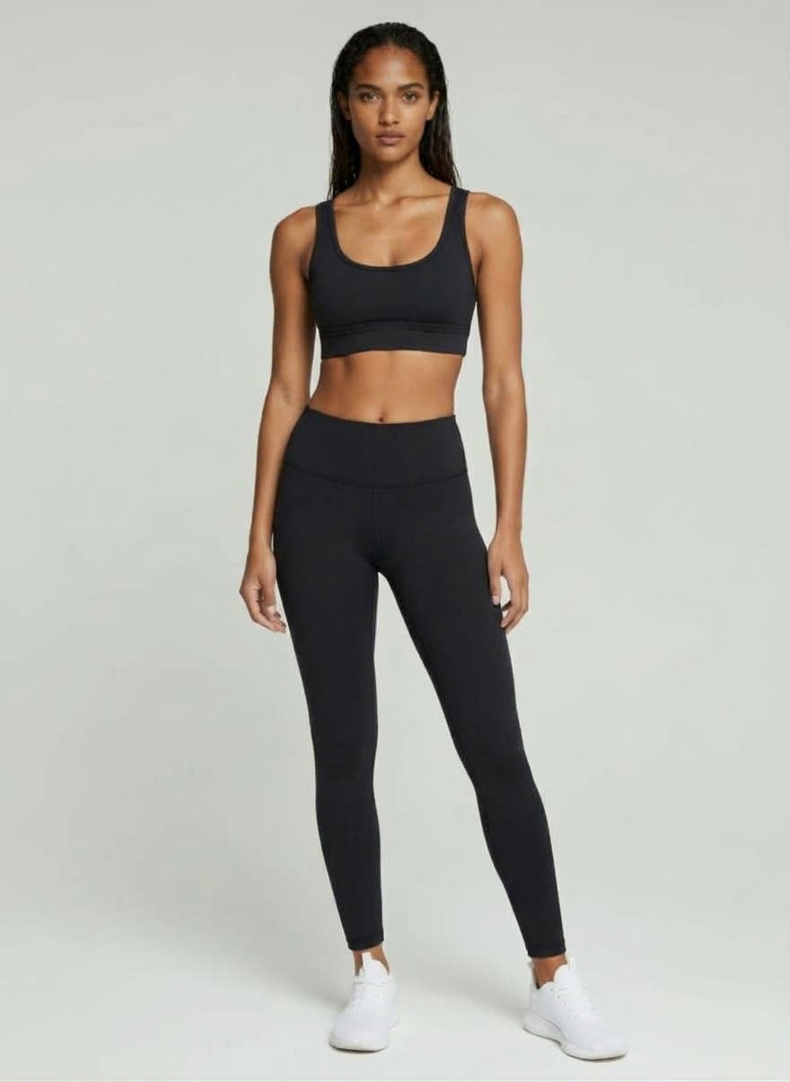 Trim Sports Bra — Plain