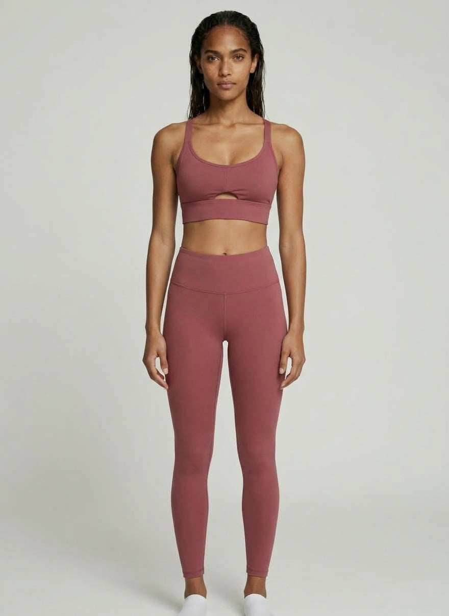 Cross Bra & Leggings Set
