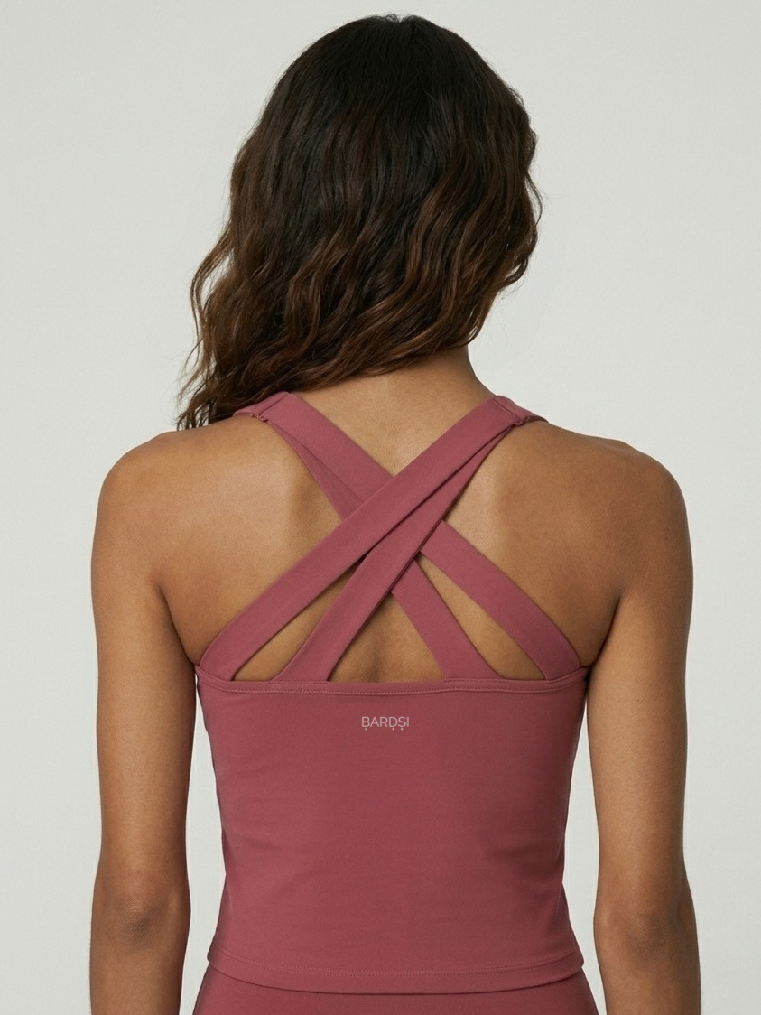 Cross Back Crop Tank