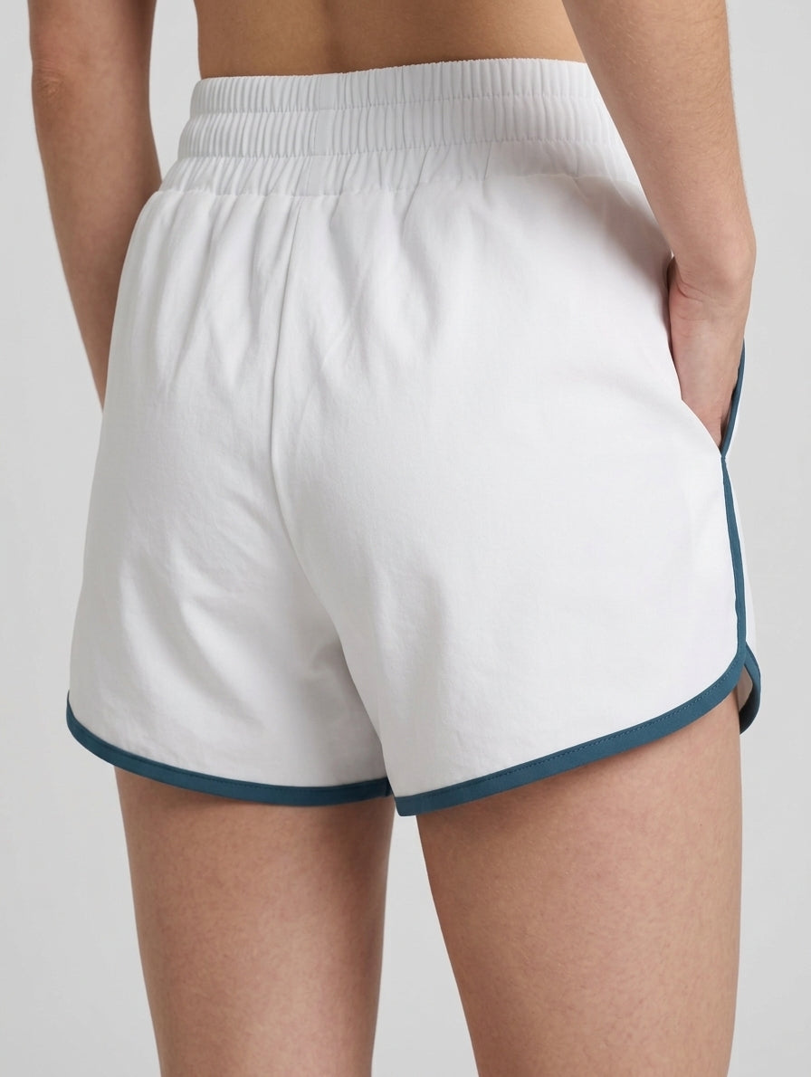 Stripe Hem Shorts